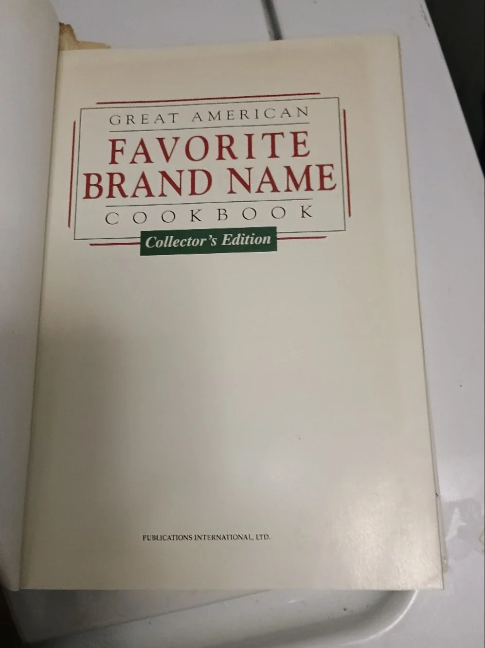 publications international this cookbook